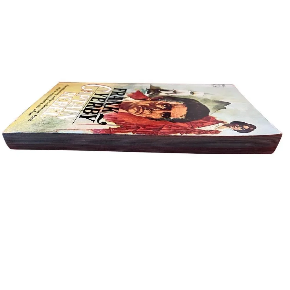 Captain Rebel by Frank Yerby Paperback Book Vintage Historical Fiction